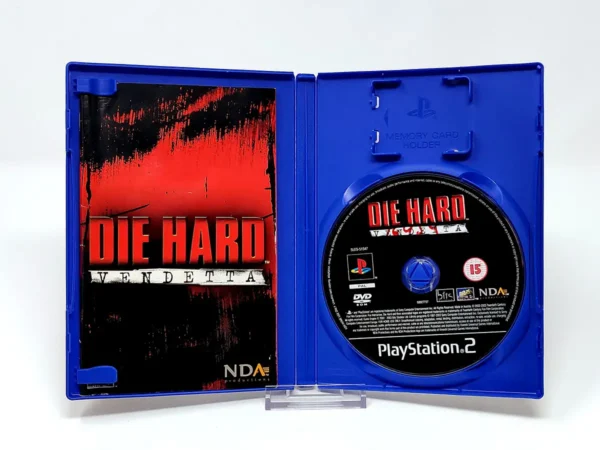 Interior del juego Die Hard: Vendetta (ESP) (Rebajado) para PlayStation 2 con disco y manual
