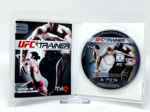 Interior del juego UFC Personal Trainer (ESP) para PlayStation 3 con disco y manual