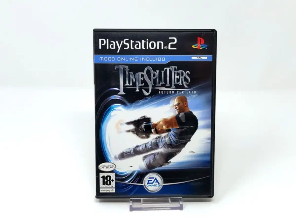 Portada de TimeSplitters: Future Perfect (ESP) (Rebajado) para PlayStation 2, edición PAL España, de segunda mano