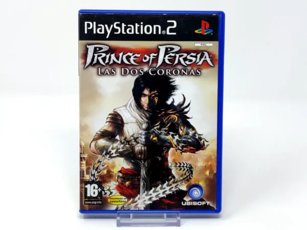 Portada de Prince of Persia: Las Dos Coronas (ESP) para PlayStation 2, edición PAL España, de segunda mano