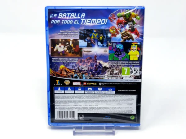 Parte trasera de LEGO Marvel Super Heroes 2 (ESP) (Precintado) para PlayStation 4, edición PAL España