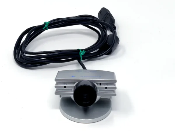 Cámara EyeToy Oficial Plata PS2 para PlayStation 2, edición PAL España, de segunda mano
