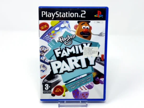 Portada de Hasbro Family Game Night (ESP) para PlayStation 2, edición PAL España, de segunda mano