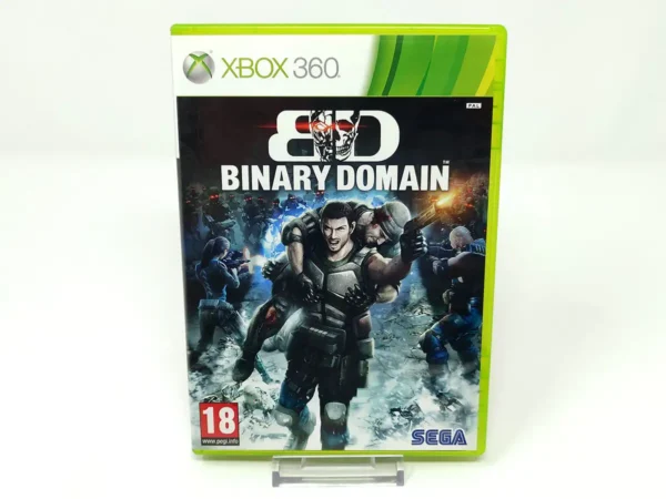 Portada de Binary Domain (ESP) para XBOX 360, edición PAL España, de segunda mano