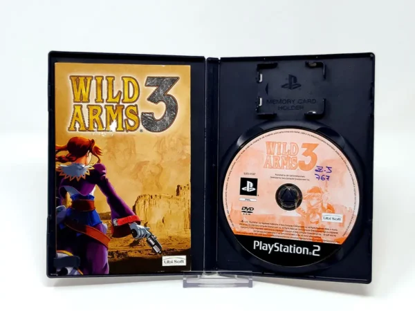 Interior del juego Wild Arms 3 (ESP) (Rebajado) para PlayStation 2 con disco y manual