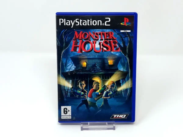 Portada de Monster House (POR) para PlayStation 2, edición PAL Portugal, de segunda mano