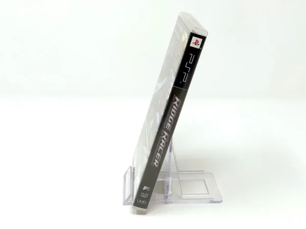 Lateral de la caja de Ridge Racer (USA) para PSP
