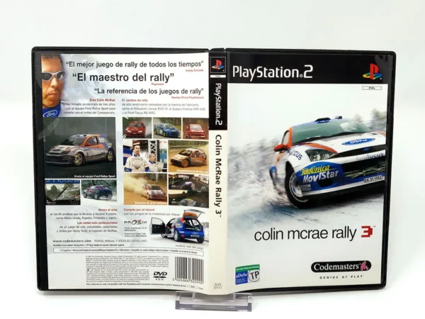 Colin McRae Rally 3 (ESP) (Carátula) para PlayStation 2, edición PAL España, de segunda mano