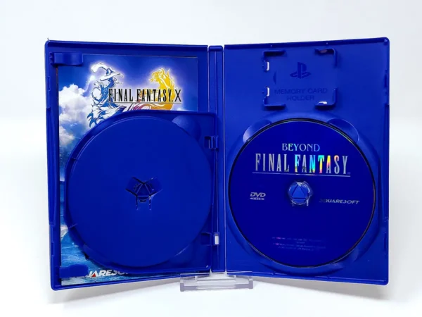 Lateral de la caja de Final Fantasy X (ESP) (Beyond Final Fantasy) para PlayStation 2