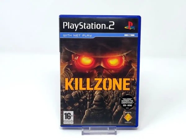 Portada de Killzone (UK) para PlayStation 2, edición PAL UK, de segunda mano