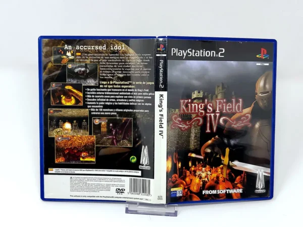 King's Field IV (ESP) (Carátula) para PlayStation 2, edición PAL España, de segunda mano