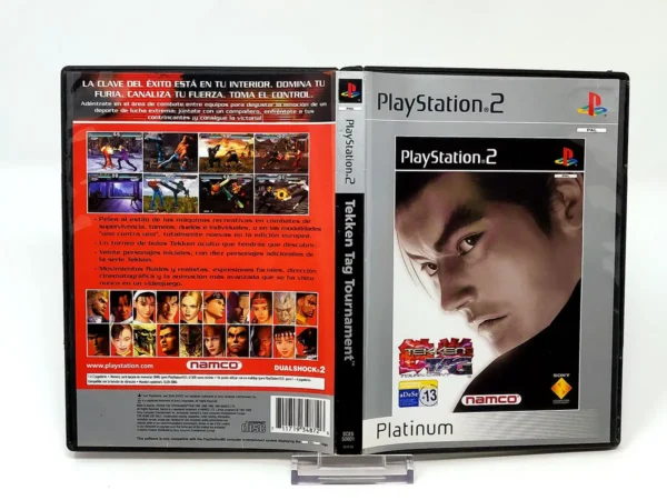 Tekken Tag Tournament (ESP) (Platinum) (Carátula) para PlayStation 2, edición PAL España, de segunda mano