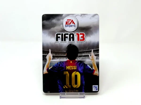Portada de FIFA 13 (ESP) (Steelbook Barça) para PlayStation 3, edición PAL España, de segunda mano