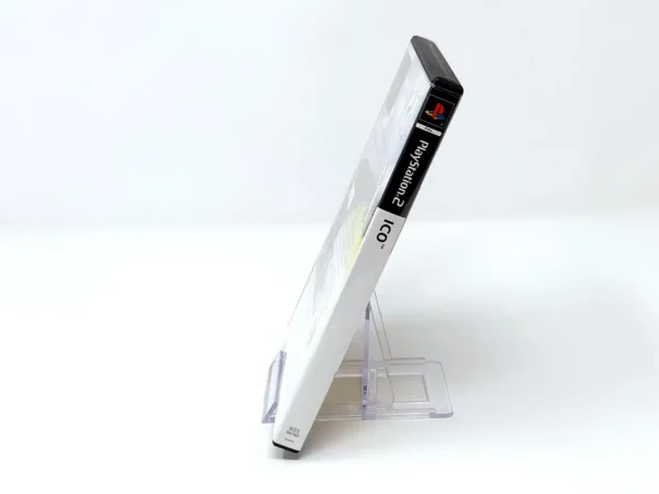 Lateral de la caja de ICO (UK) para PlayStation 2