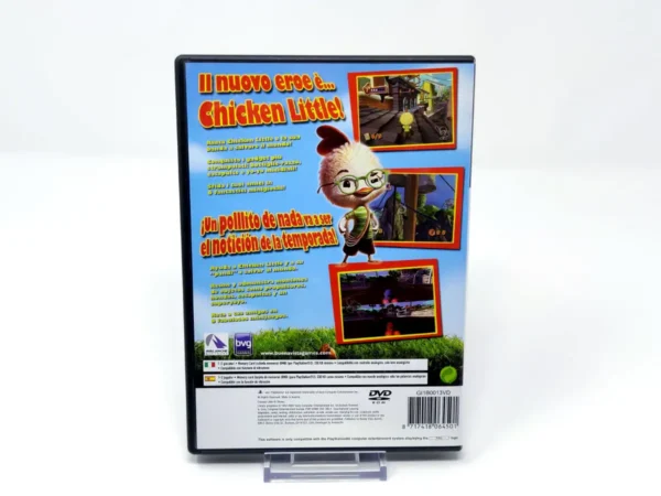 Parte trasera de Chicken Little (ESP) (Rebajado) para PlayStation 2, edición PAL España
