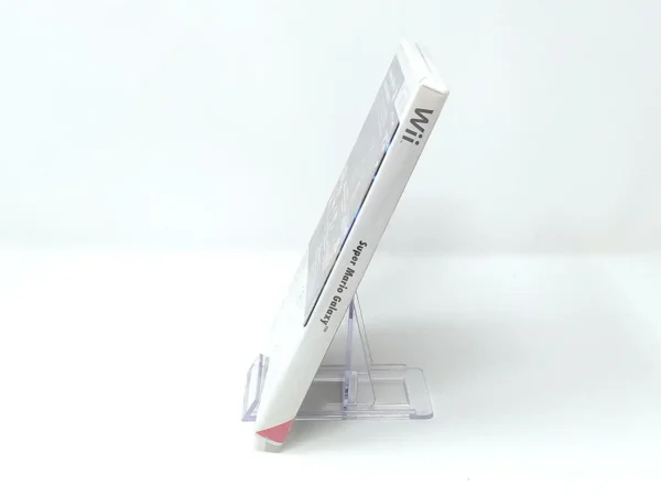 Lateral de la caja de Super Mario Galaxy (ESP) para Nintendo Wii