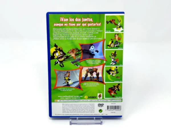 Parte trasera de Crash Twinsanity (ESP) (Rebajado) para PlayStation 2, edición PAL España