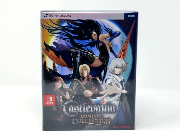 Portada de Castlevania: Dominus Collection (Deluxe Edition) (ASIA) (Precintado) para Nintendo Switch, edición Asia, nuevo