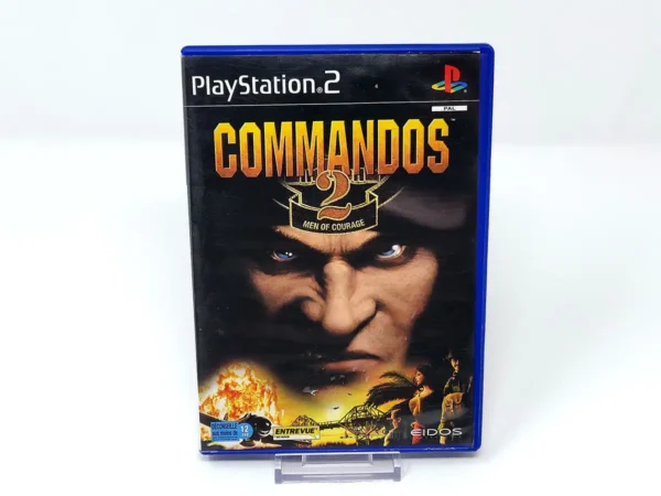 Portada de Commandos 2: Men of Courage (FRA) (Rebajado) para PlayStation 2, edición PAL Francia, de segunda mano