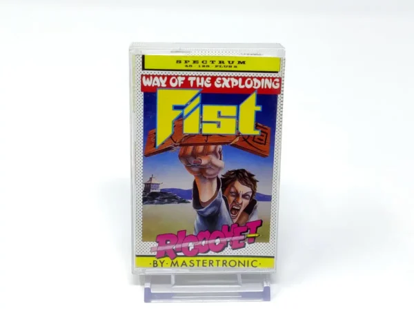 Portada de Way of the Exploding Fist (Mastertronic) para Sinclair ZX Spectrum, edición PAL, de segunda mano