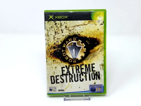 Portada de Robot Wars: Extreme Destruction (UK) para XBOX, edición PAL UK, de segunda mano