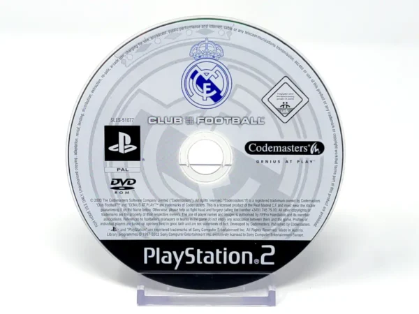 Club Football: Real Madrid (ESP) (Disco) para PlayStation 2, edición PAL España, de segunda mano
