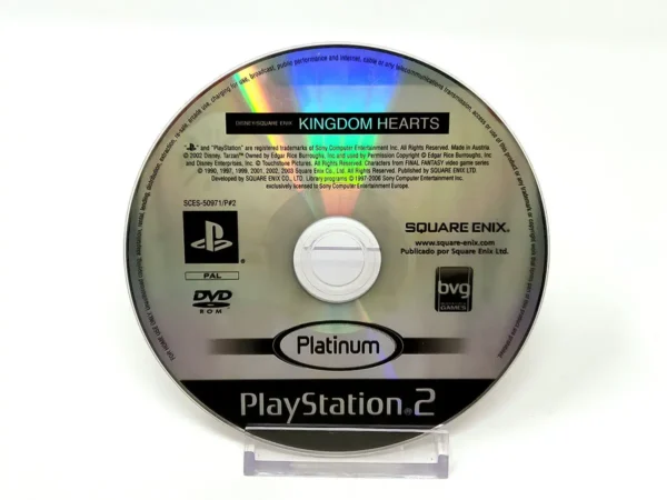 Kingdom Hearts (ESP) (Disco) (Platinum) para PlayStation 2, edición PAL España, de segunda mano