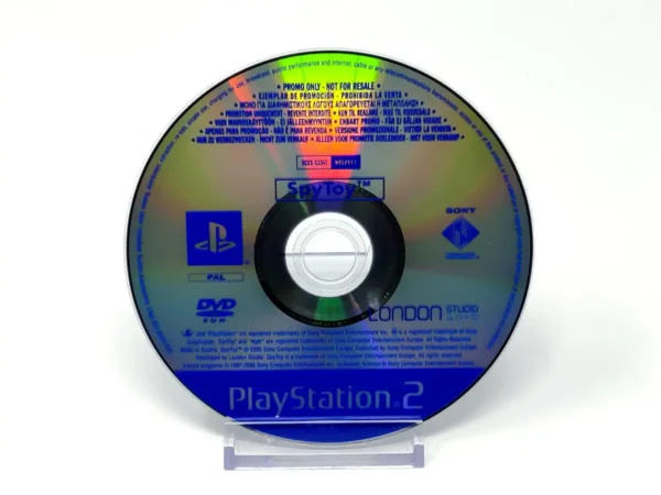 Portada de SpyToy (ESP) (Disco) (Promo) para PlayStation 2, edición PAL España, de segunda mano