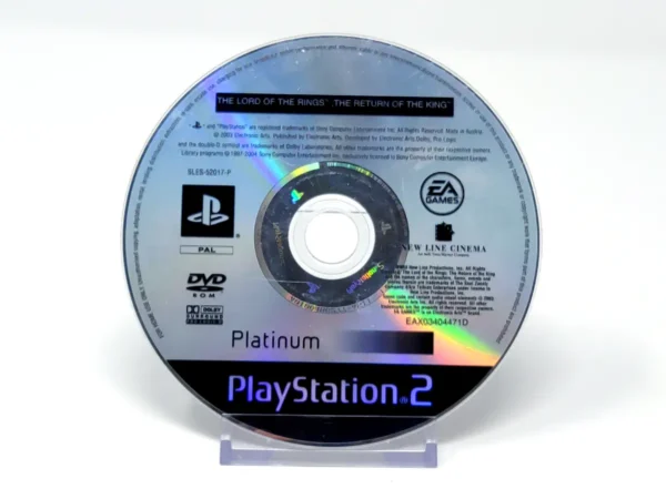 The Lord of the Rings: The Return of the King (UK) (Platinum) (Disco) para PlayStation 2, edición PAL UK, de segunda mano