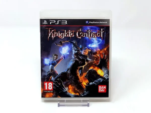 Portada de Knights Contract (ESP) para PlayStation 3, edición PAL España, de segunda mano