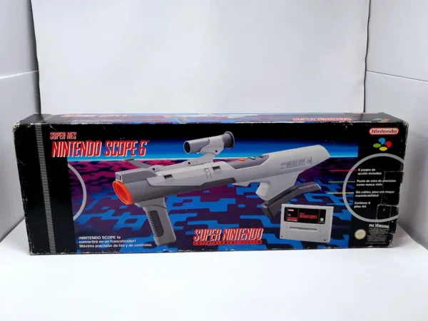 Portada de Nintendo Scope 6 (ESP) para Nintendo SNES, edición PAL España, de segunda mano