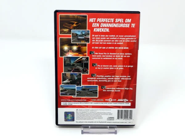 Parte trasera de Ridge Racer V (HOL) (Rebajado) para PlayStation 2, edición PAL Holanda
