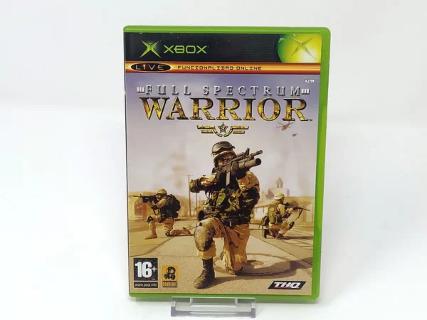 Portada de Full Spectrum Warrior (ESP) para XBOX, edición PAL España, de segunda mano