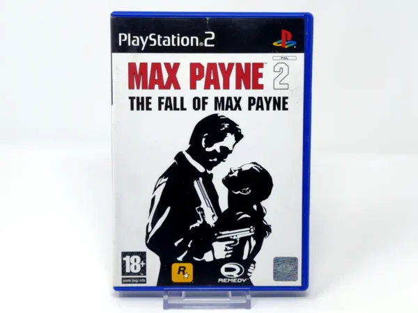 Portada de Max Payne 2: The Fall of Max Payne (ESP) para PlayStation 2, edición PAL España, de segunda mano