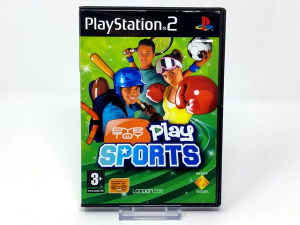 Portada de EyeToy: Play Sports (ESP) (v1) para PlayStation 2, edición PAL España, de segunda mano