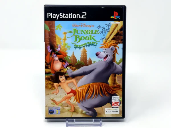 Portada de Walt Disney's The Jungle Book: Groove Party (UK) (Rebajado) para PlayStation 2, edición PAL UK, de segunda mano