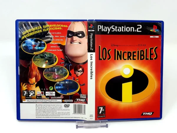 Disney/Pixar Los Increíbles (ESP) (Carátula) para PlayStation 2, edición PAL España, de segunda mano
