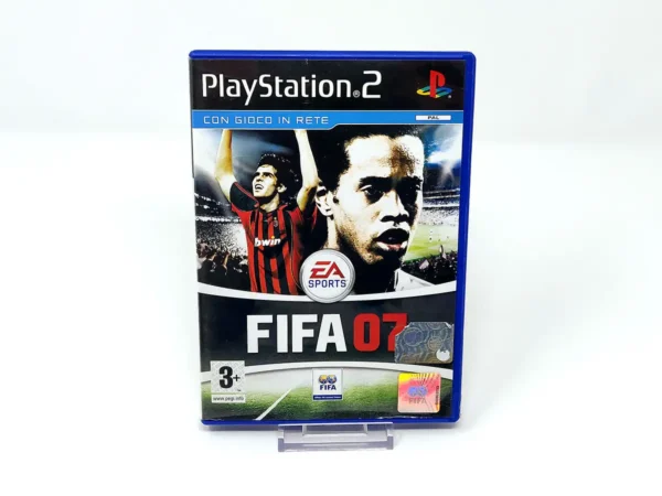 Portada de FIFA 07 (ITA) para PlayStation 2, edición PAL Italia, de segunda mano