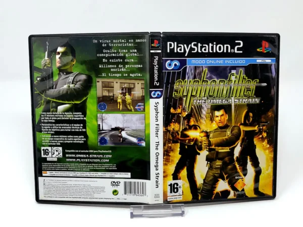 Syphon Filter: The Omega Strain (ESP) (Carátula) para PlayStation 2, edición PAL España, de segunda mano