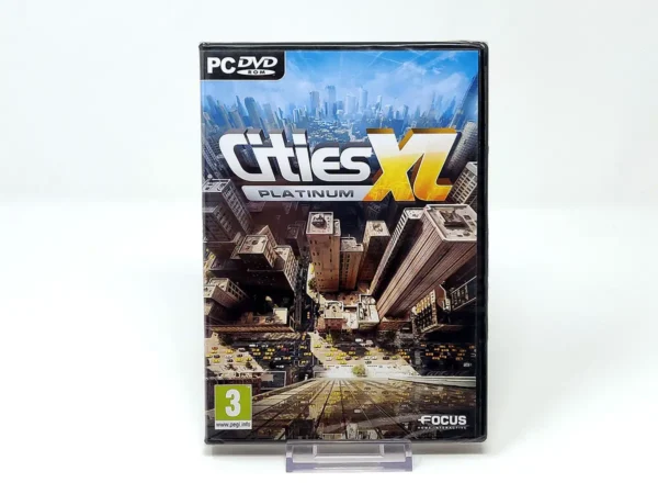 Portada de Cities XL: Platinum (ESP) (Precintado) para PC, edición PAL España, nuevo