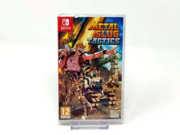 Portada de Metal Slug Tactics (ESP) (Precintado) para Nintendo Switch, edición PAL España, nuevo