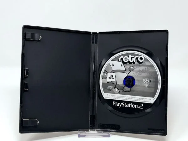 Interior del juego Retro (ESP) (Rebajado) para PlayStation 2 con disco y manual