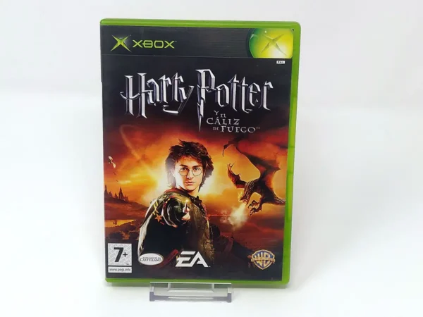 Portada de Harry Potter y el Cáliz de Fuego (ESP) para XBOX, edición PAL España, de segunda mano