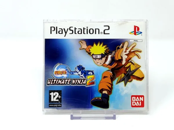 Portada de Naruto: Ultimate Ninja 2 (EUR) (Promo) para PlayStation 2, de segunda mano