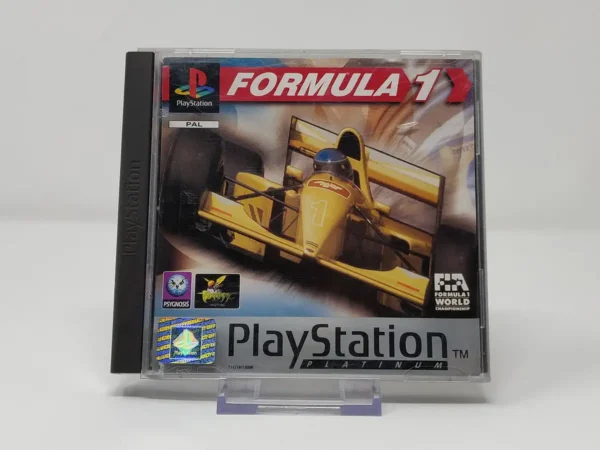 Portada de Formula 1 (ESP) (Platinum) para PlayStation 1, de segunda mano