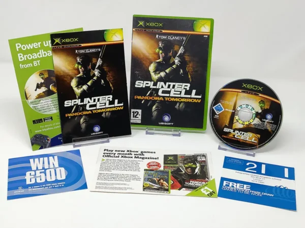 Detalle de Tom Clancy's Splinter Cell: Pandora Tomorrow (UK) para XBOX