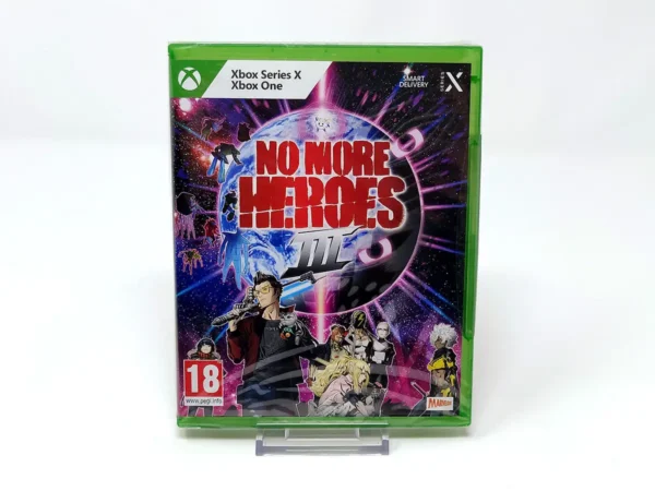 Portada de No More Heroes 3 (ESP) (Precintado) para XBOX One / Series X/S, edición PAL España, nuevo