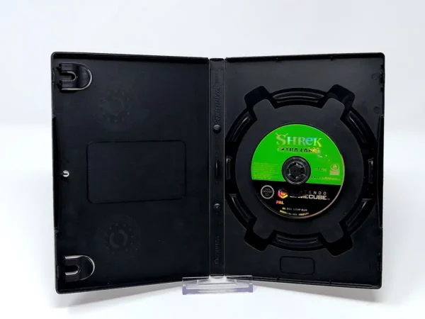 Interior del juego Shrek Extra Large (ESP) (Rebajado) para Nintendo GameCube con disco y manual