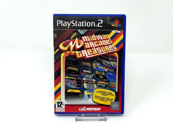 Portada de Midway Arcade Treasures (UK) para PlayStation 2, edición PAL UK, de segunda mano