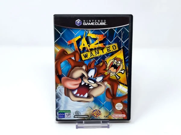 Portada de Taz: Wanted (ESP) para Nintendo GameCube, edición PAL España, de segunda mano
